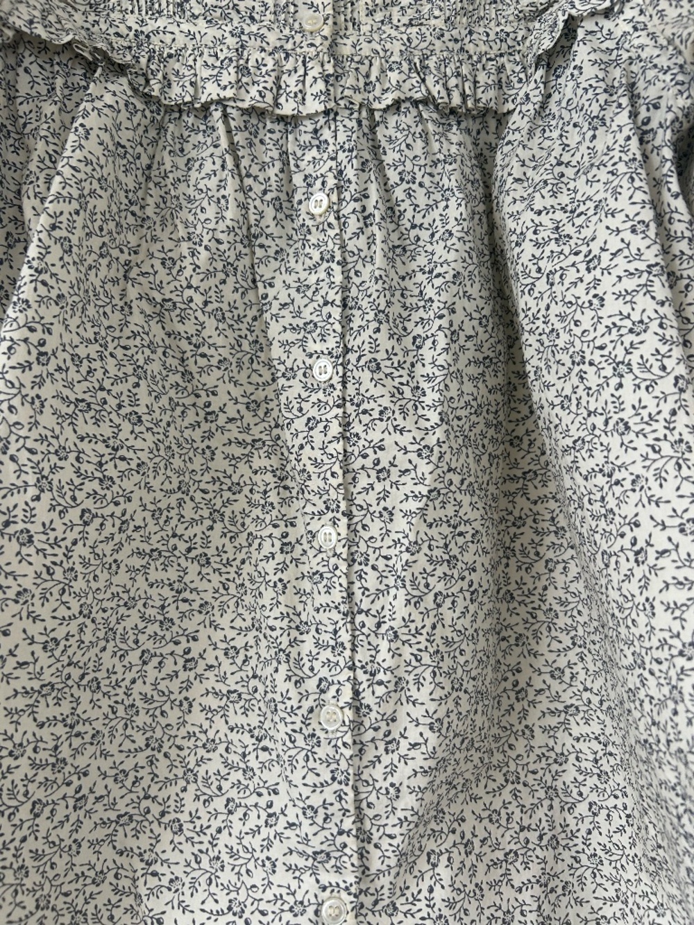 Doen Farley Top Cream Cottage Floral Small - Picture 7 of 8